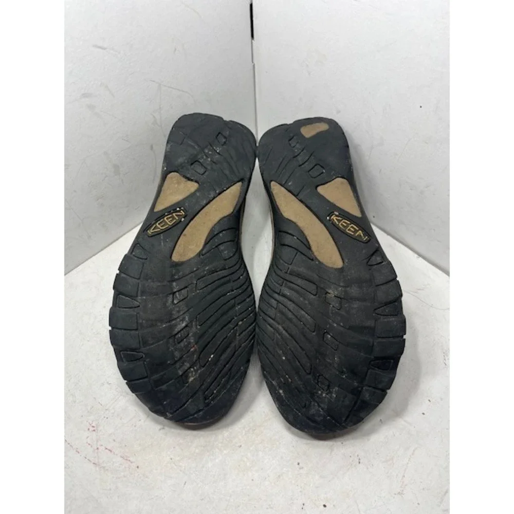 KEEN Presidio Brown Leather Walking Shoes Womens 11 Low Top Oxfords 1011461